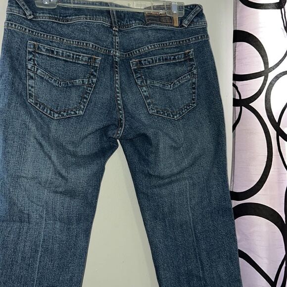 Vtg~Z Cavaricci Jeans~Select Brand~ Denim Crop Pants~Size 9 - Picture 11 of 14